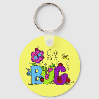 Cute as a Bug Keychain