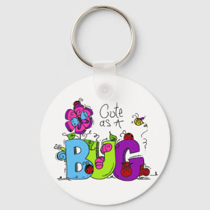 Cute as a Bug Keychain