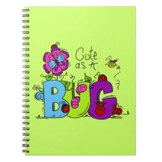 Cute as a Bug Notebook