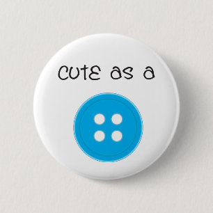 Cute as a Button - Boy