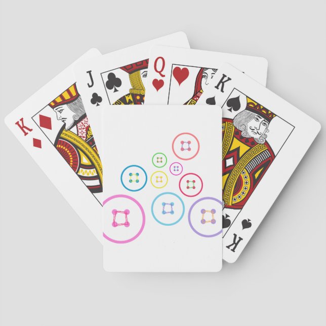 Cute as a Button Playing Cards (Back)