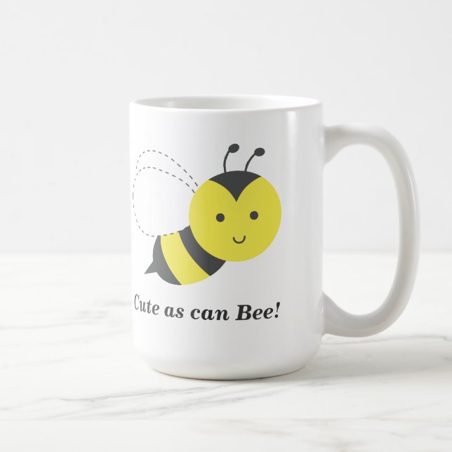 Cute as can Bee Coffee Mug (Right)