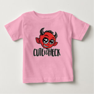 Cute as Heck Devil Baby T-Shirt