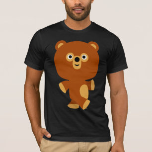Cute Assertive Cartoon Bear T-Shirt