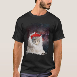 Cute Astro Space Cat In Universe Pullover Hoodie