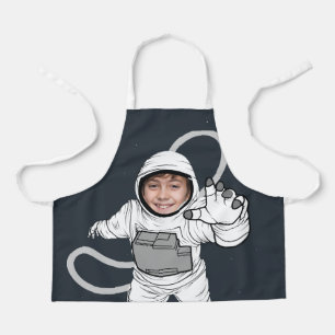 Cute Astronaut Custom Photo Apron