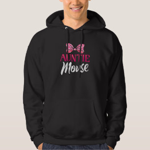 Cute Auntie Mouse Niece Nephew Aunt Women Hoodie