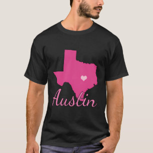 Cute Austin Texas Pink Austinite T-Shirt