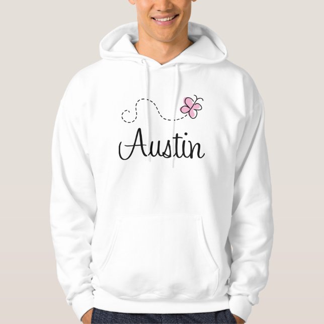 Cute Austin Texas T-shirt Hoodie (Front)