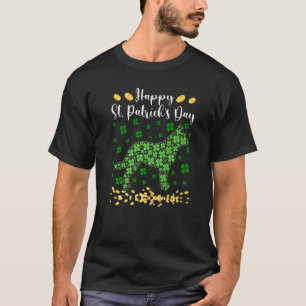 Cute Australian Cattle Dog Shamrock Irish St Patri T-Shirt