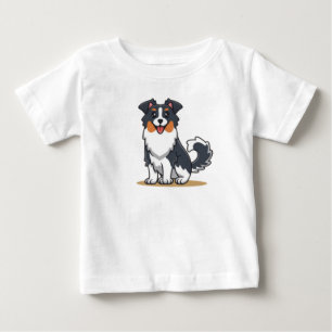 Cute Australian Shepherd-23144 Baby T-Shirt