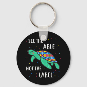 Cute autism awareness gifts, clothes for youth, ki keychain