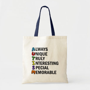 Cute Autism Tote Bag