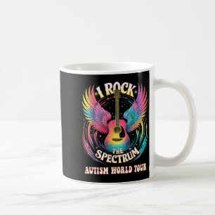 Cute Autism World Tour I Rock The Spectrum Teacher Coffee Mug