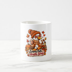 Cute Autumn Duck Coffee Mug