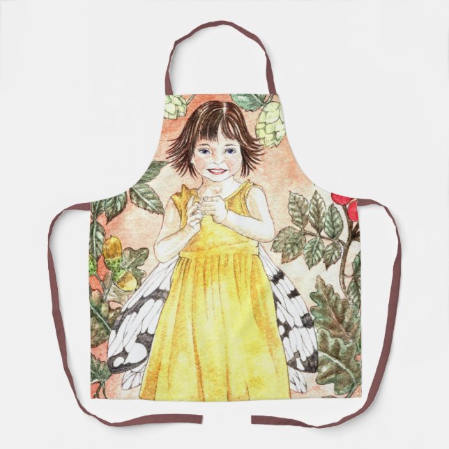 Cute Autumn Fairy Apron (Front)