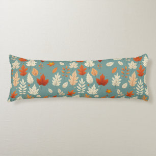 Cute autumn/fall leaves body pillow