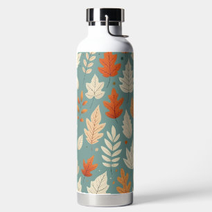 Cute autumn/fall leaves water bottle