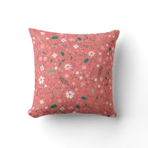 Cute Autumn Flowers Illustration Floral Pattern