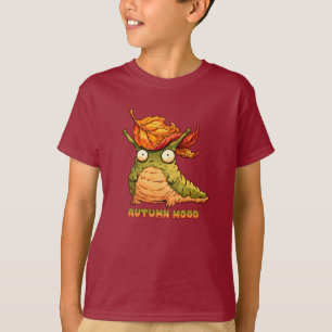Cute Autumn Mood Slug Hoodie T-Shirt
