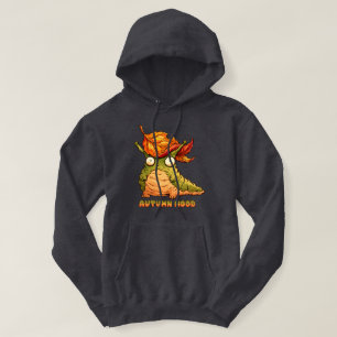 Cute Autumn Slug Autumn Mood Hoodie