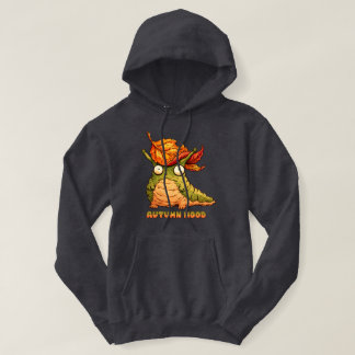Cute Autumn Slug Autumn Mood Hoodie