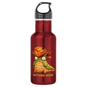 Cute Autumn Slug Autumn Mood Hoodie 532 Ml Water Bottle