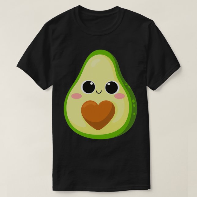 Cute avocado 11 T-Shirt (Design Front)