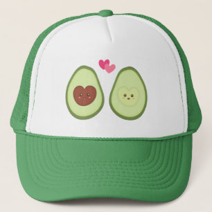 Cute Avocado couple in love, My other half Trucker Hat