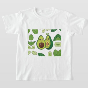 Cute Avocado Couple Phone Case Funny Kawaii Frui T-Shirt