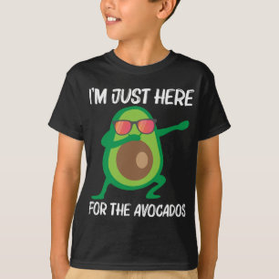 Cute Avocado Design For Men Women Healthy Fruit Pl T-Shirt
