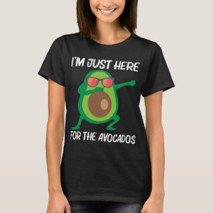 Cute Avocado Design For Men Women Healthy Fruit Pl T-Shirt
