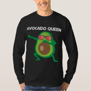 Cute Avocado Design For Women Mom Healthy Fruit Pl T-Shirt
