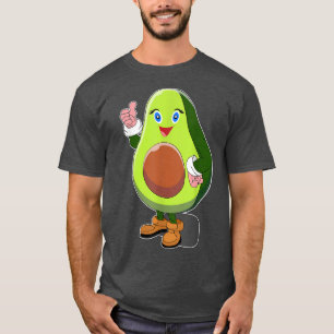 Cute Avocado Funny Avocado funny Vegetarian T-Shirt