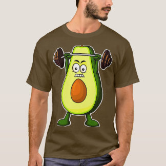 Cute Avocado Powerlifting T-Shirt