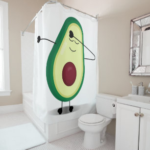 Cute Avocado Swag Cartoon
