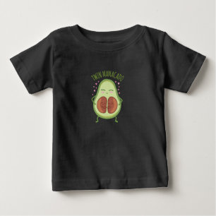 Cute Avocado Young Mommy Baby T-Shirt