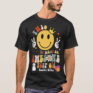 Cute Awesome 3 Year Old Looks Like 3rd Birthday Bo T-Shirt