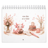 Cute Axolotl Calendar