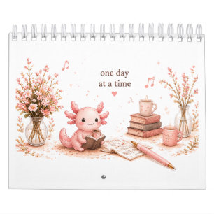Cute Axolotl Calendar