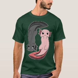 Cute Axolotl I Yin Yang Reptile Funny Axolotl Gif T-Shirt