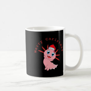 Cute Axolotl Santa Merry Christmas T Shirt Coffee Mug