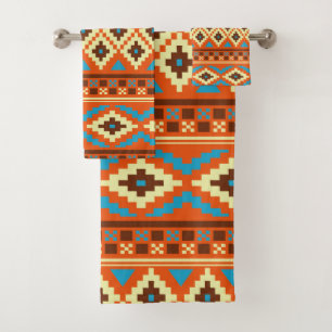 Cute Aztec Pattern  Towel Set