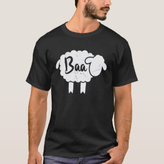 Cute Baa Sheep Sound Black Sheep Toy T-Shirt