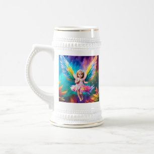 Cute Baby Angel Wings Art-38424 Beer Stein