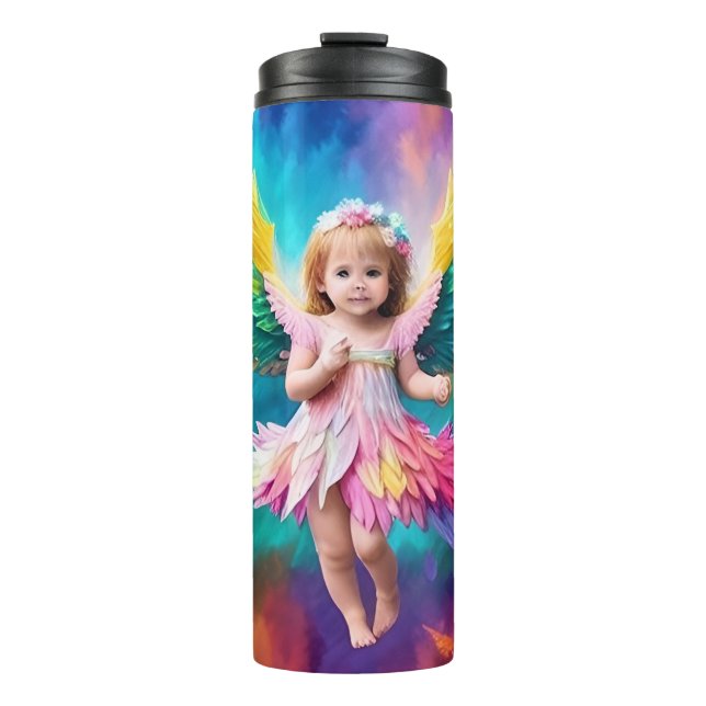 Cute Baby Angel Wings Art-38424 Thermal Tumbler (Front)