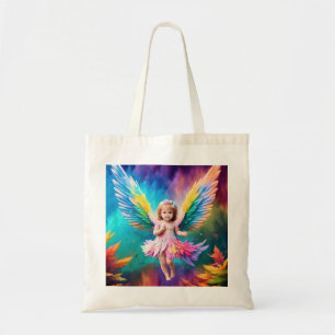 Cute Baby Angel Wings Art-38424 Tote Bag