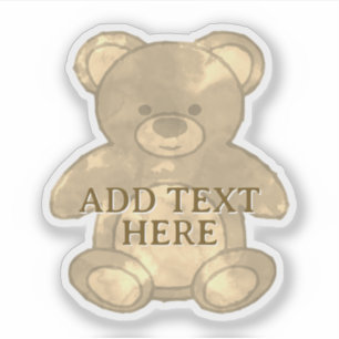 Cute Baby Bear Custom Text