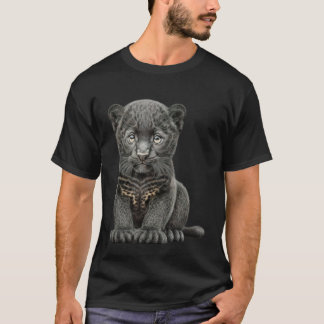Cute Baby Black Leopard T-Shirt