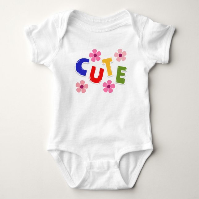 CUTE BABY BODYSUIT (Front)